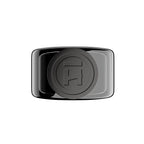 Black perfume bottle with a black matte metal cap - Almost Human